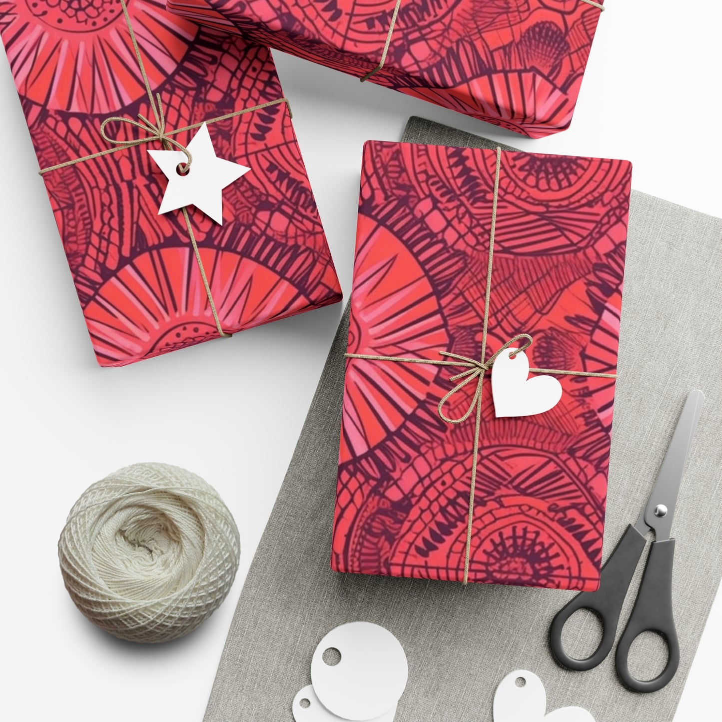 Amhara Ambiance| Gift Wrap Papers | African Wax print