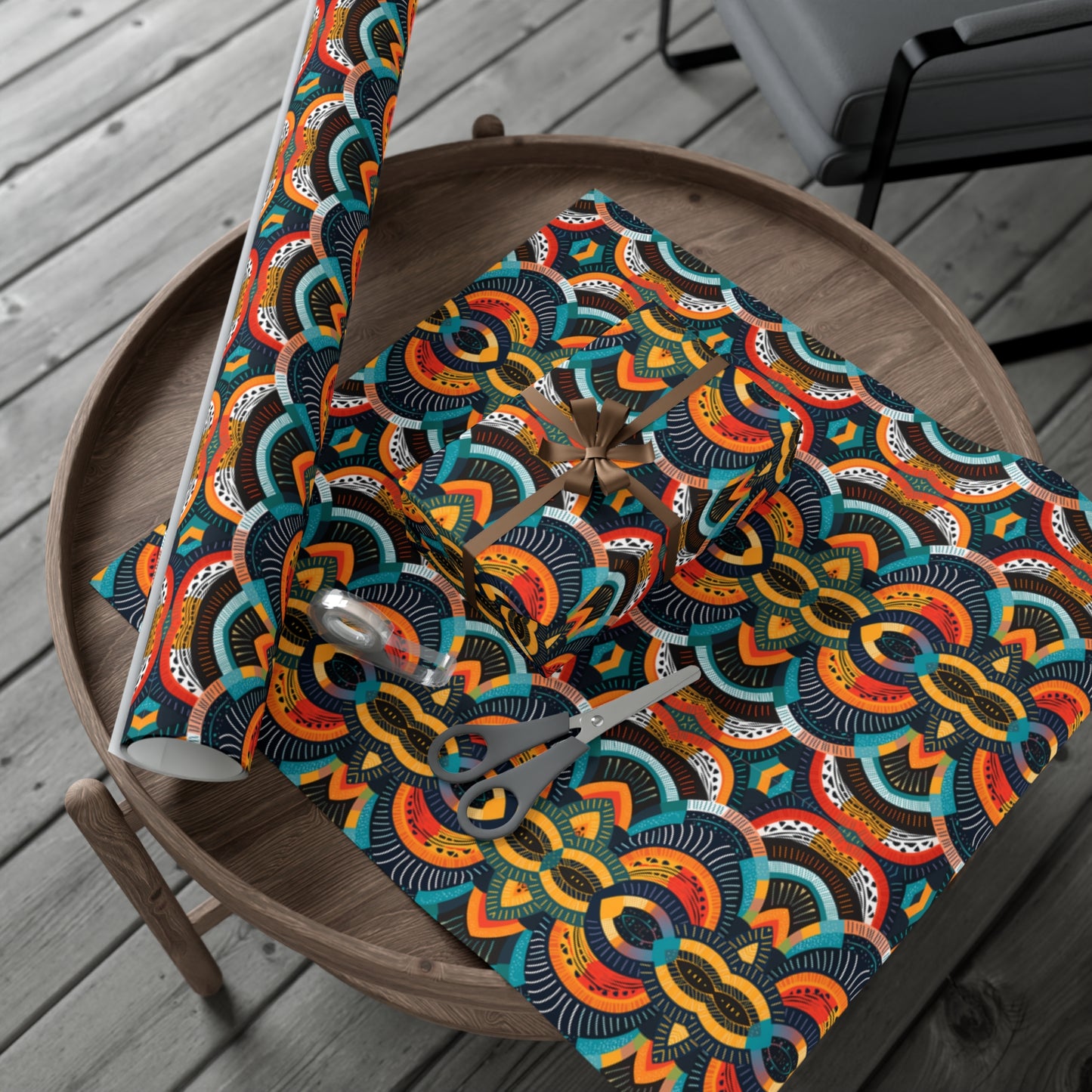 Zulu Warrior | African Wax Print | Gift Wrap Papers