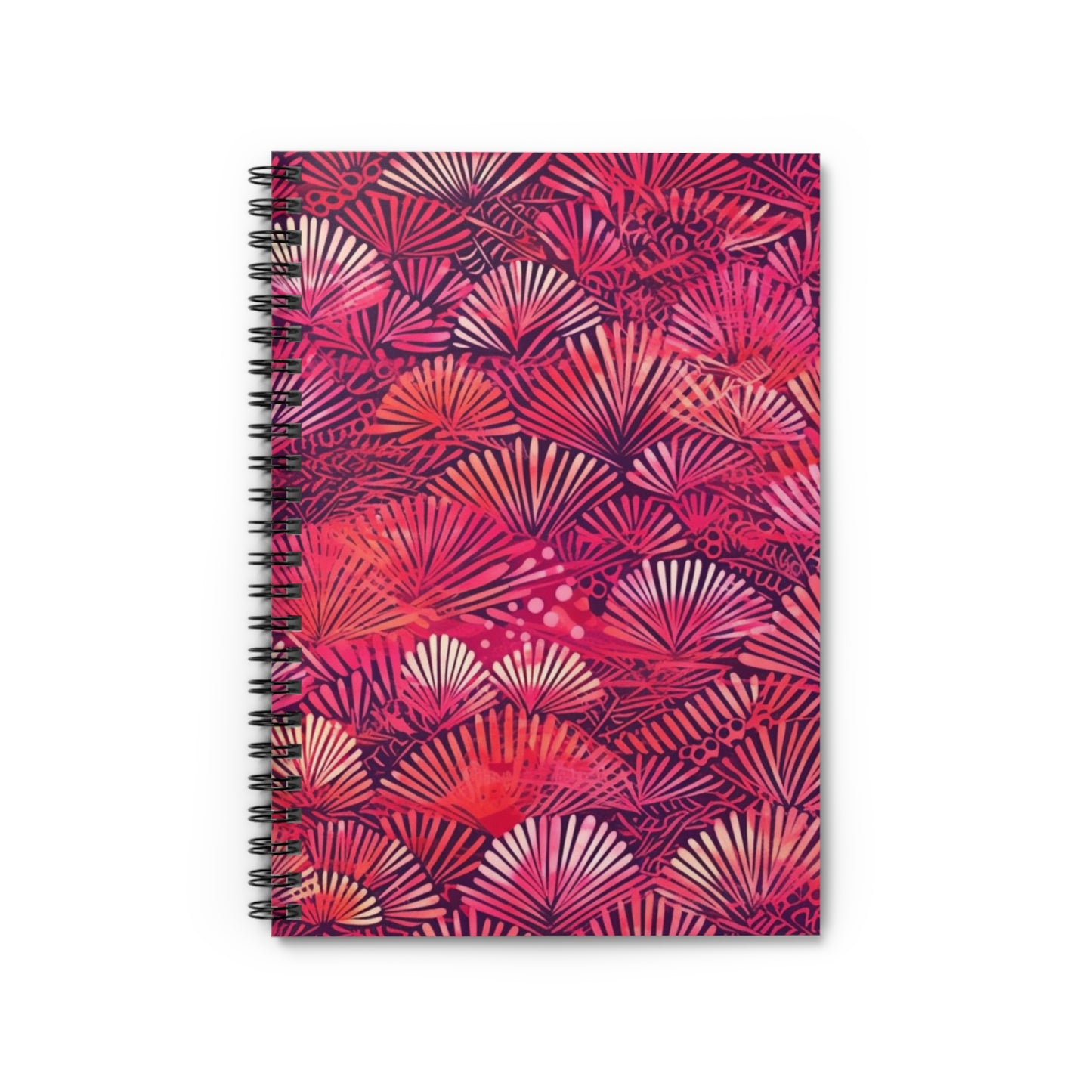 | African Sunburst | Spiral Notebook - Ruled Line | African Wax Print |