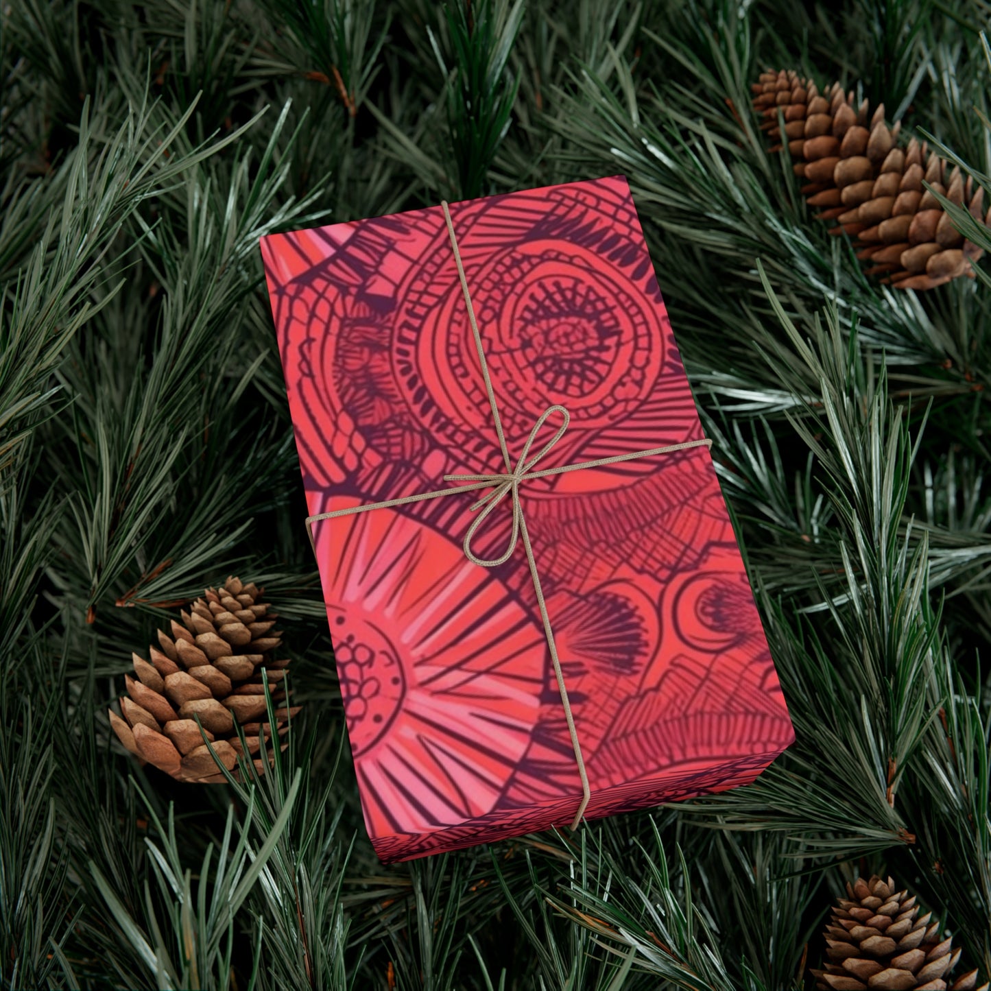 Amhara Ambiance| Gift Wrap Papers | African Wax print