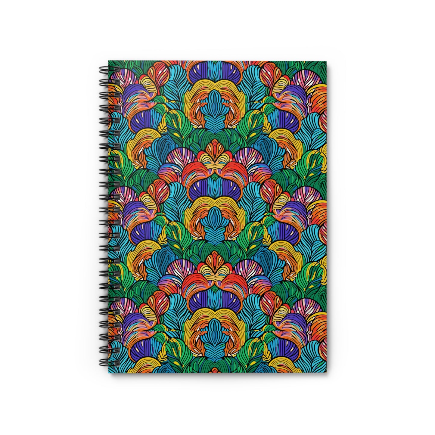 | African Wax Print | Notebook - Ruled Line