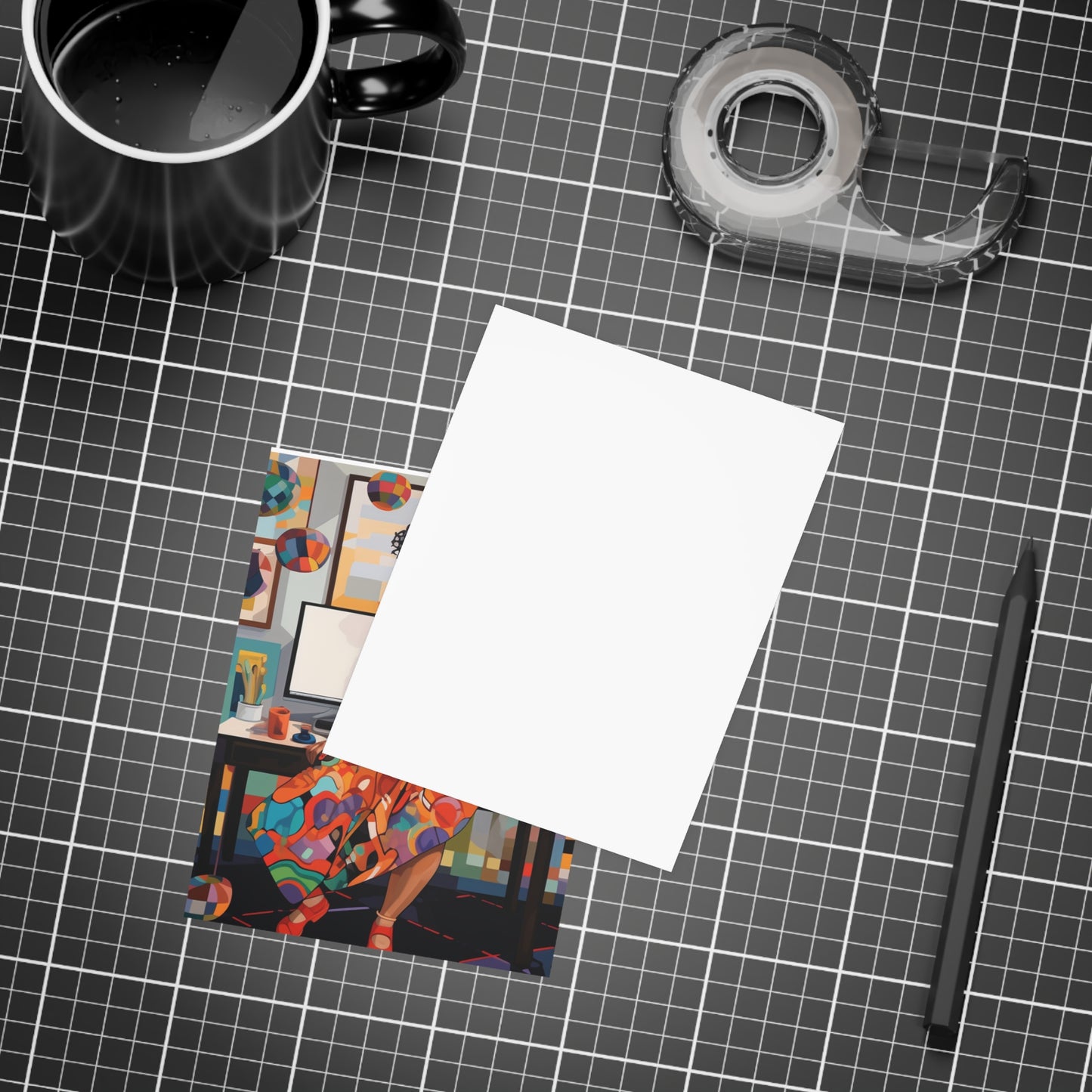 Black in Tech: Sariah's Home Office Postcard Bundles (envelopes included)