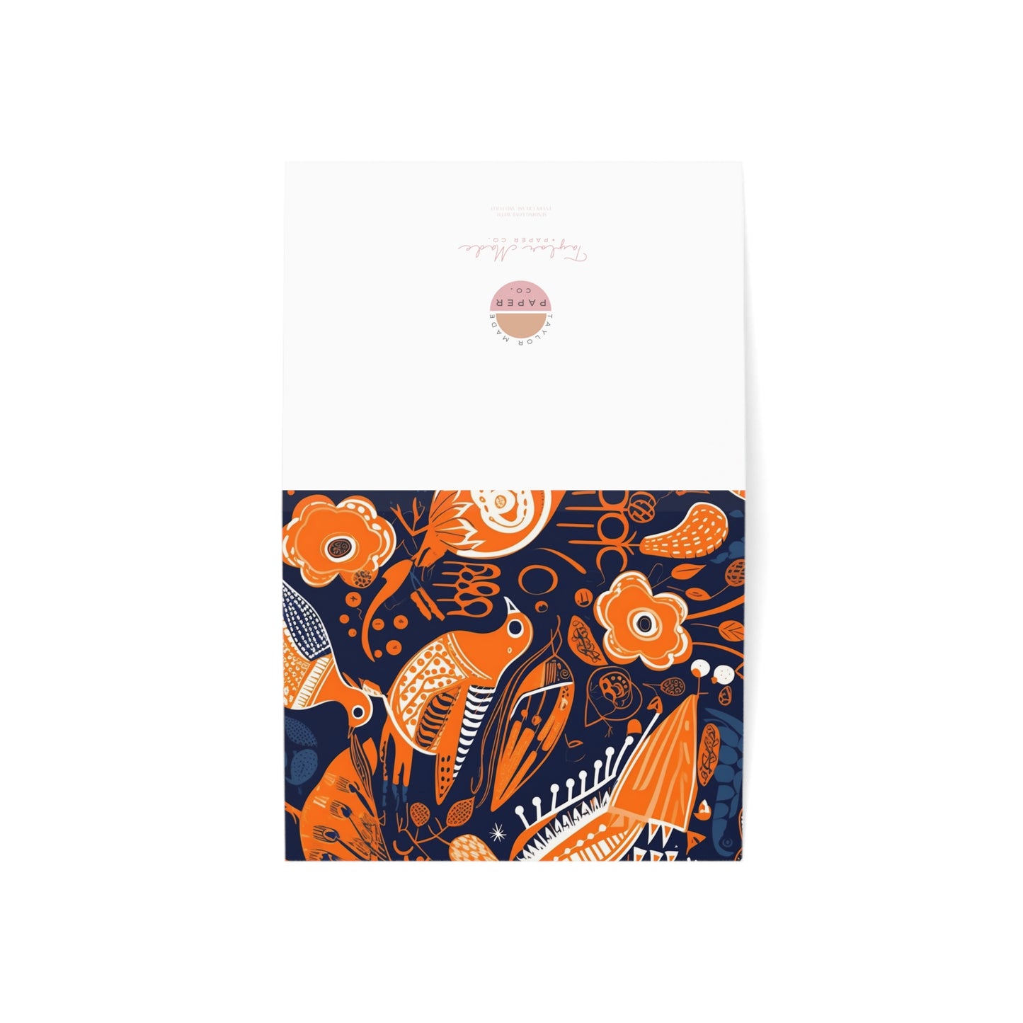 Folk-Inspired, Ankara, blank Greeting Cards Are Just for You/10 pack
