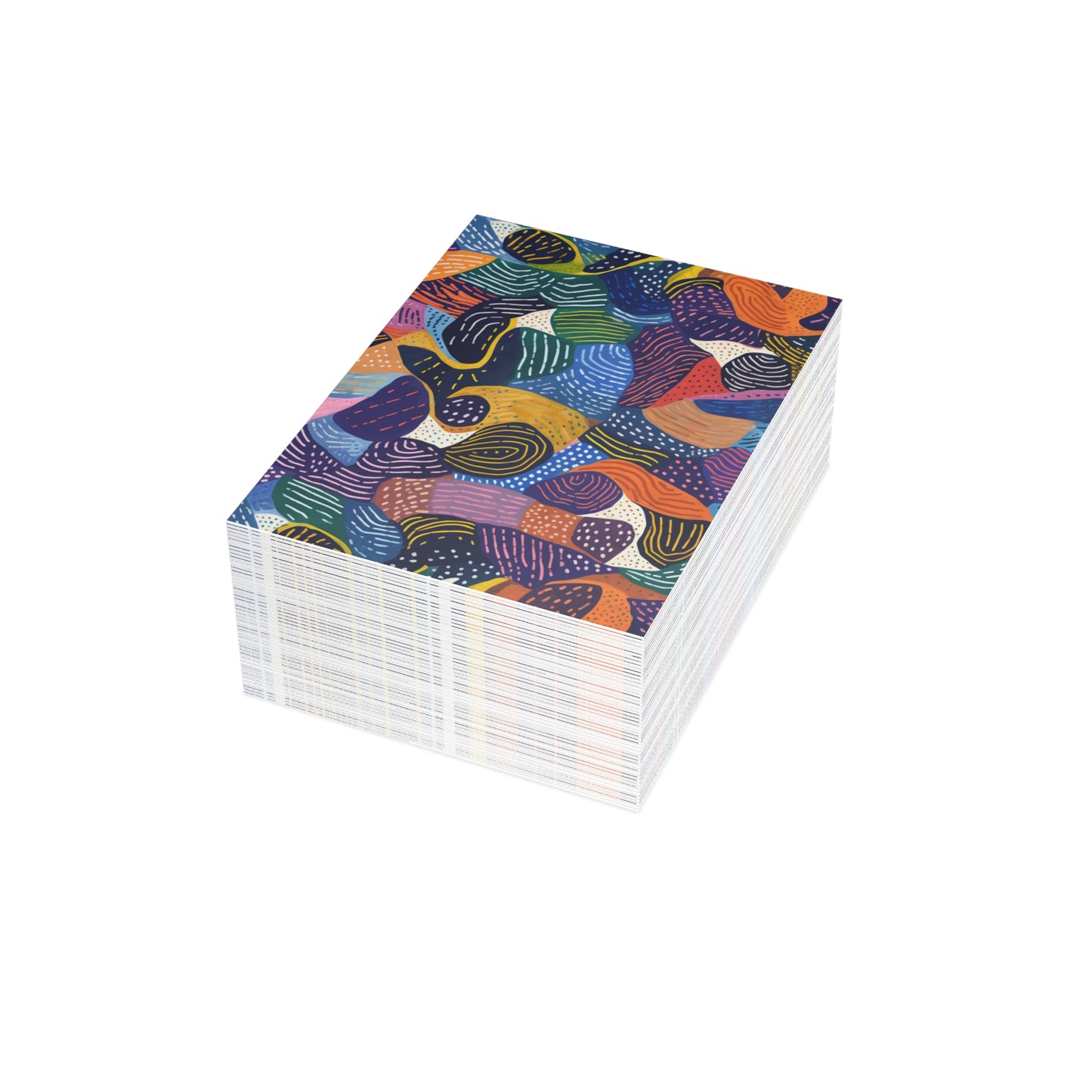 Kiki | Postcard Bundles (envelopes included) | African Wax Print |