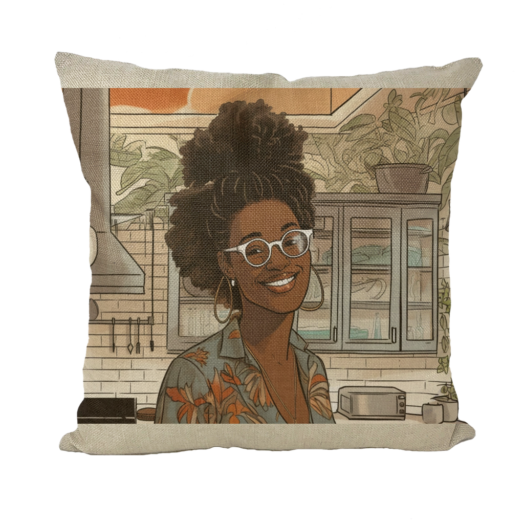 | Shanelle Melanin Magic | Throw Pillow with Insert