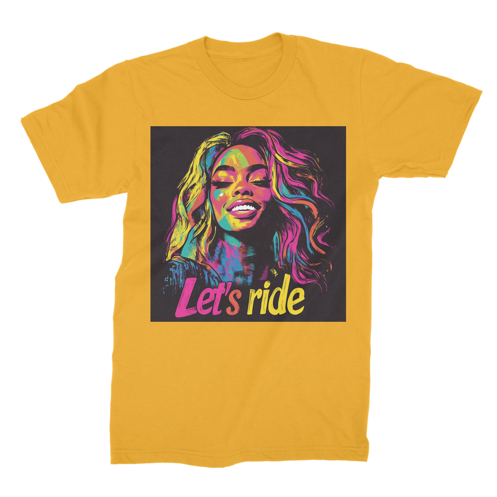 Bey Collection | Neon Bey - Lets Ride Premium Jersey Adult T-Shirt