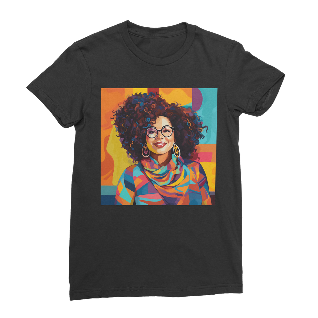 Black In Tech Collection| Maria| Premium Jersey Women's T-Shirt