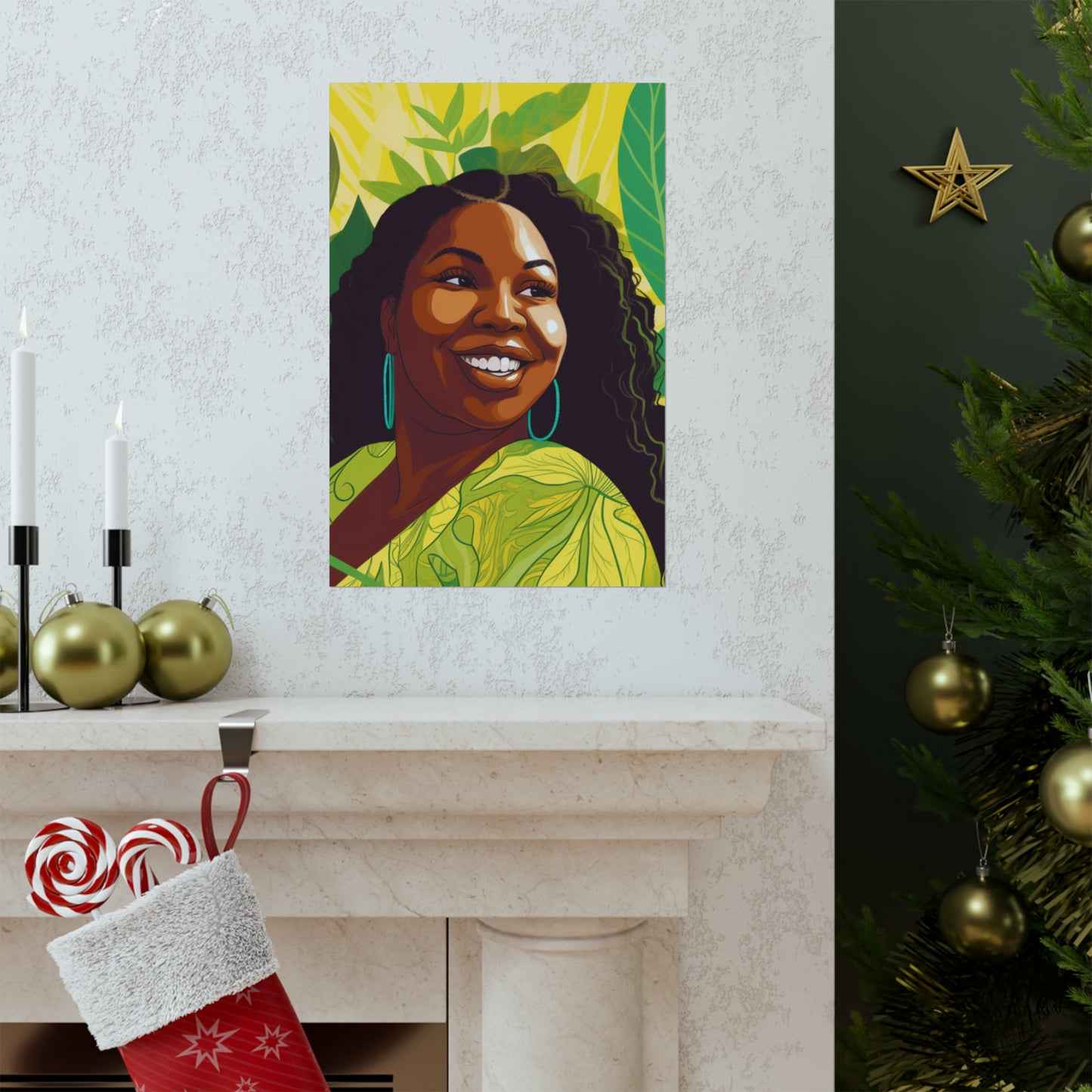 Lemons and Leaves| Camile Premium Matte Vertical Posters |