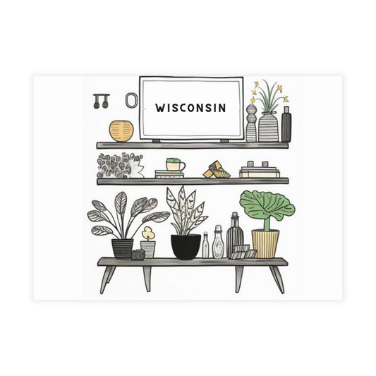 Plant Mom | Wisconsin | Postcard Bundles (envelopes included)