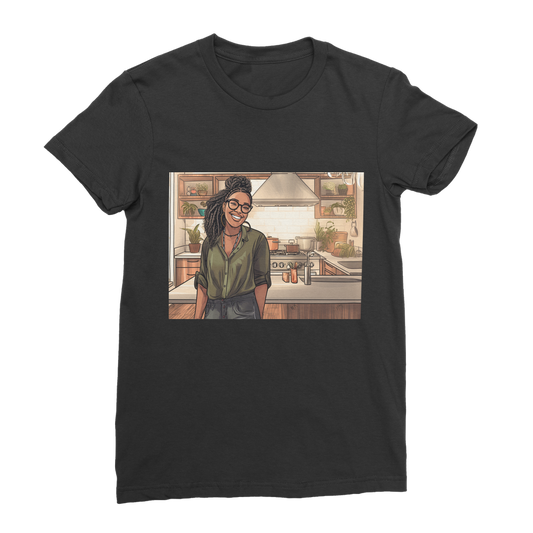 | Janell Melanin Magic | Premium Jersey Women's T-Shirt