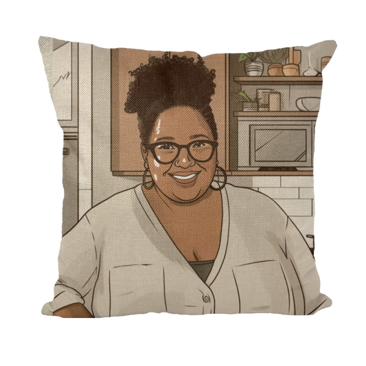 | Stephanie Melanin Magic| Throw Pillows