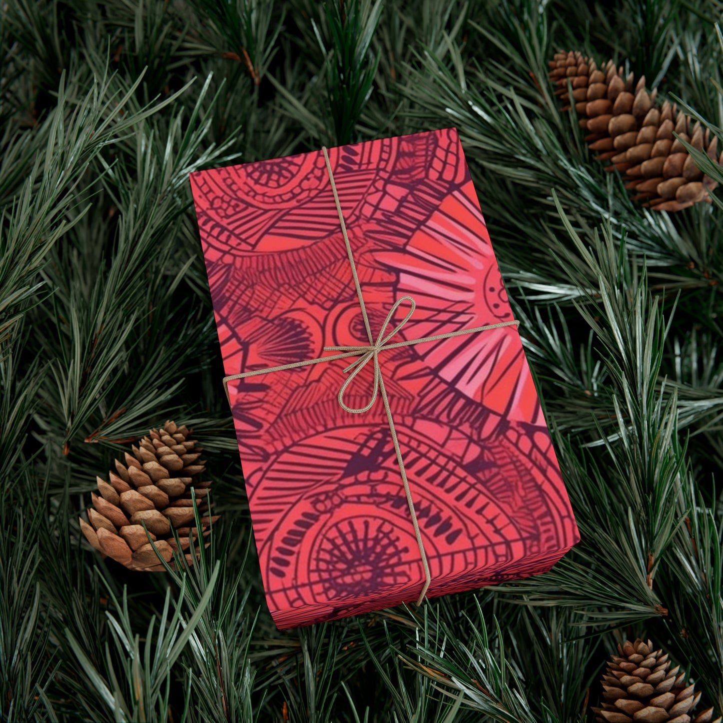 Amhara Ambiance| Gift Wrap Papers | African Wax print