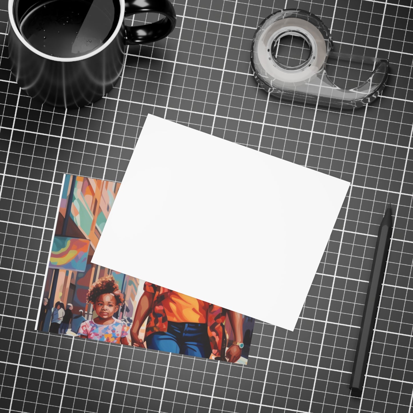 Black In Tech Collection | Mom and Me | Malia | Postcard Bundles (envelopes included) | Black Innovation |