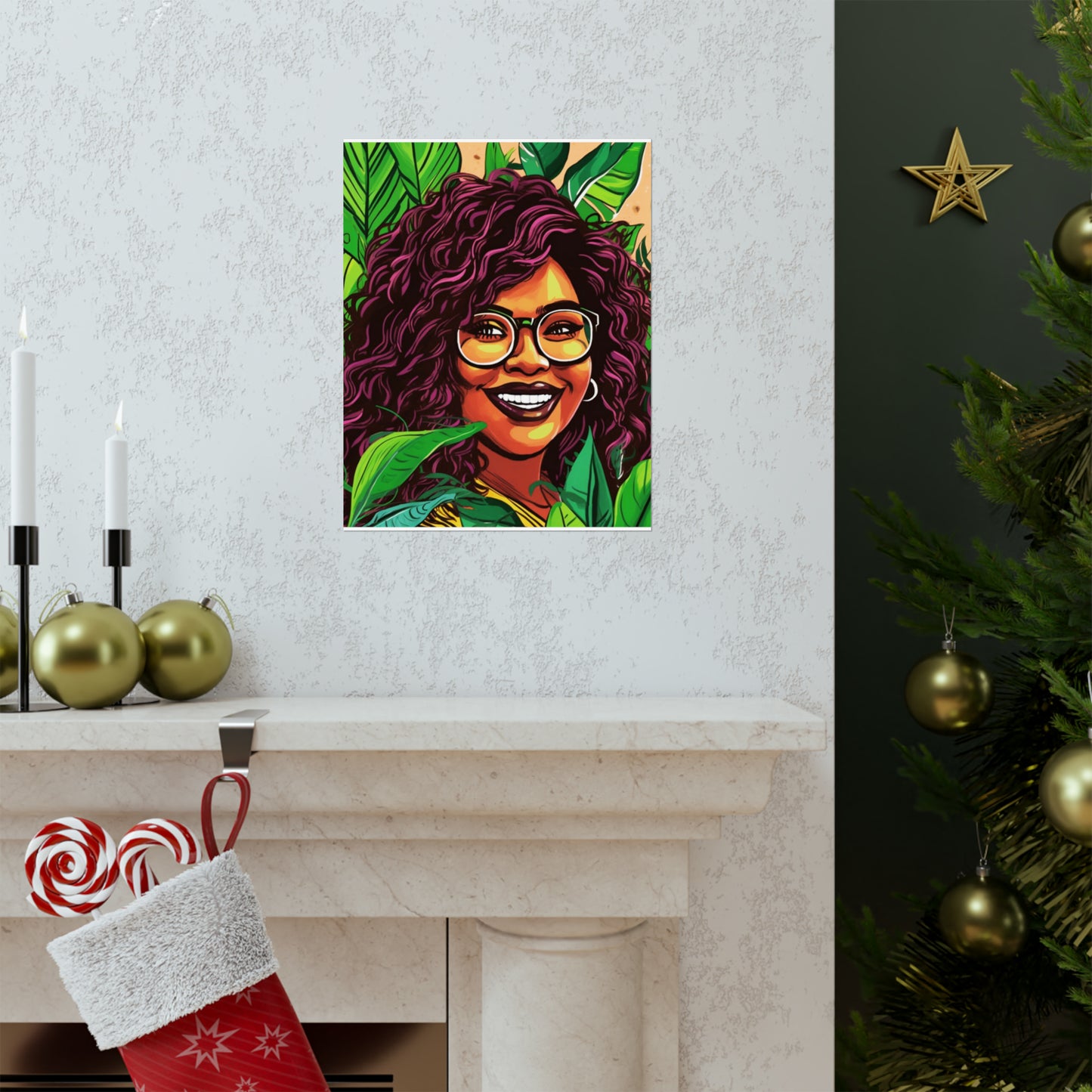 Lemon and Leaves| Jasmine Premium Matte Vertical Posters |