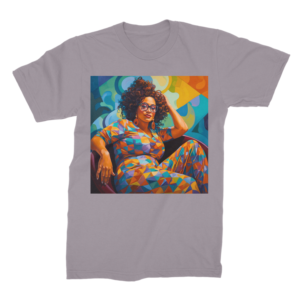 Black In Tech Collection | Maiya | Premium Jersey Adult T-Shirt