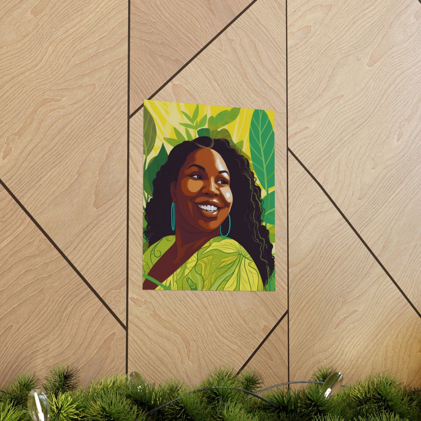Lemons and Leaves| Camile Premium Matte Vertical Posters |