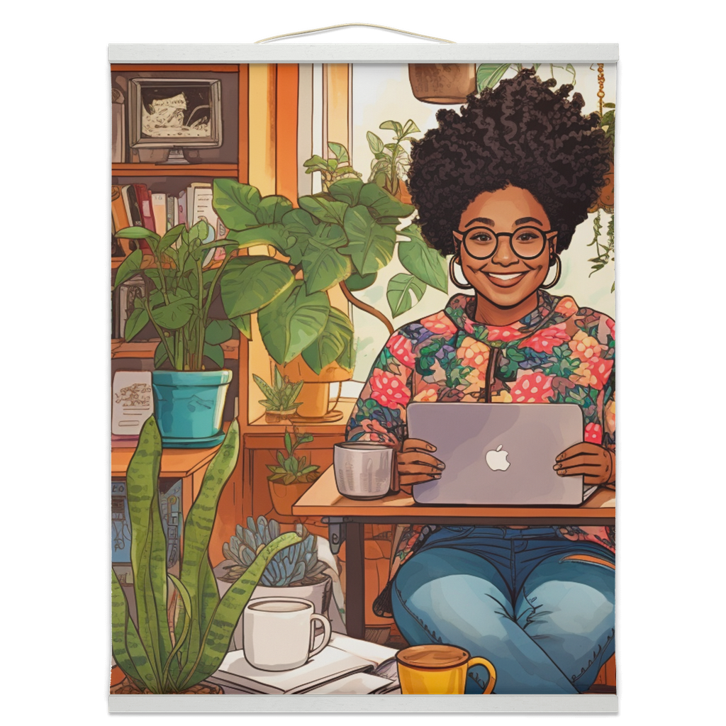 Black In Tech | Asha | Canvas |