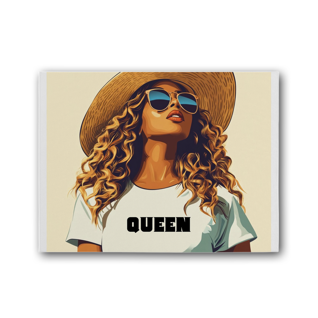 Bey Collection| Queen | #Cowboycater| Premium Stretched Canvas