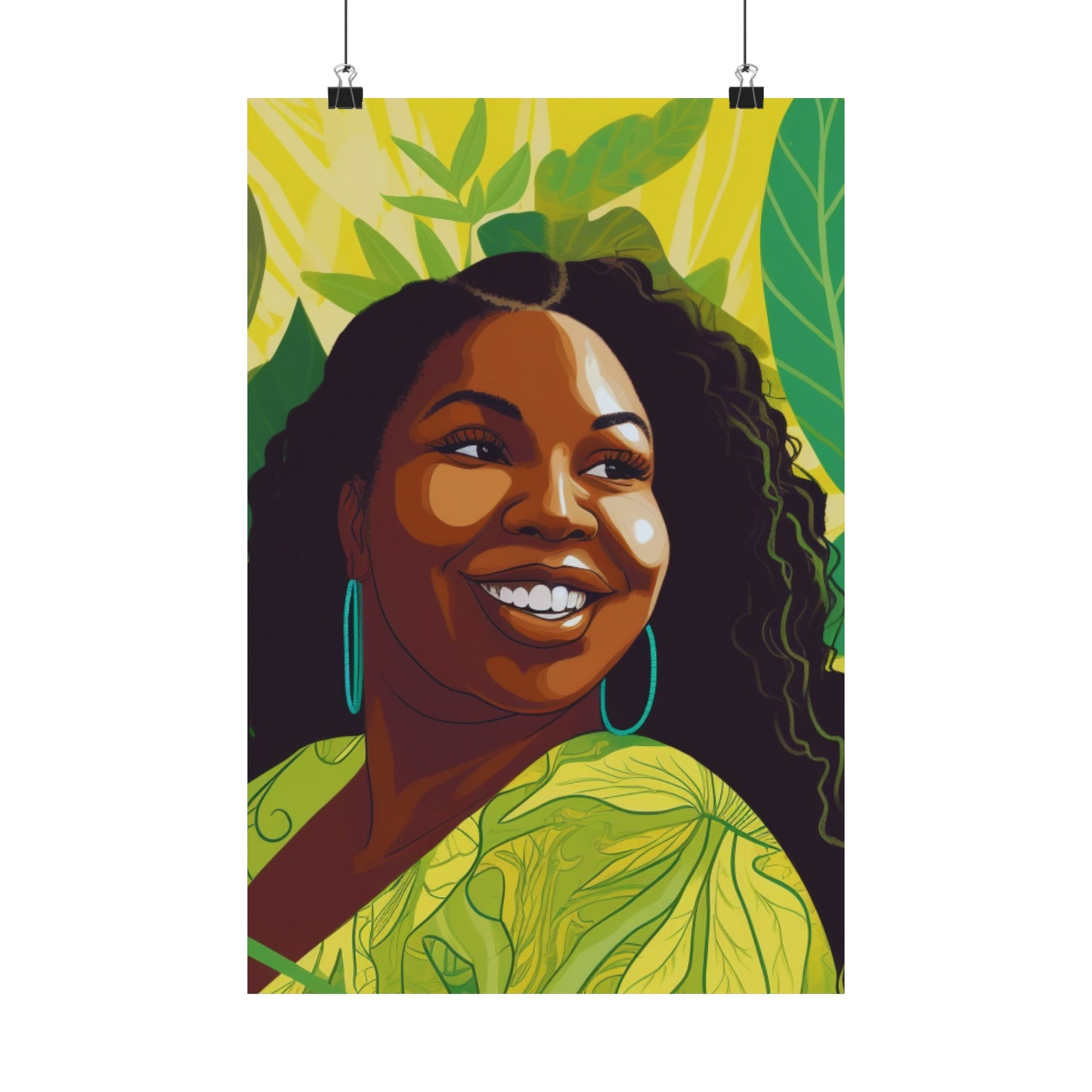 Lemons and Leaves| Camile Premium Matte Vertical Posters |