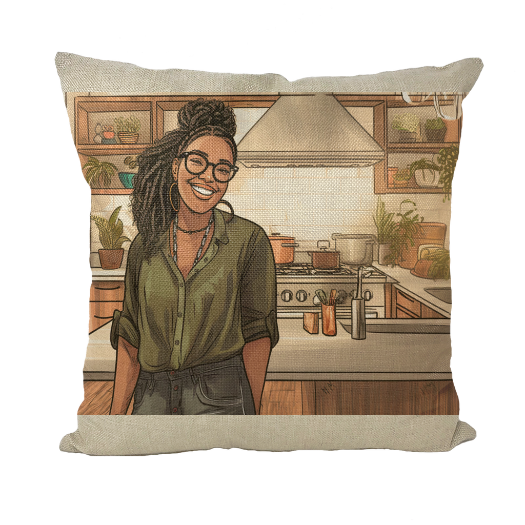 | Janell Melanin Magic | Throw Pillows