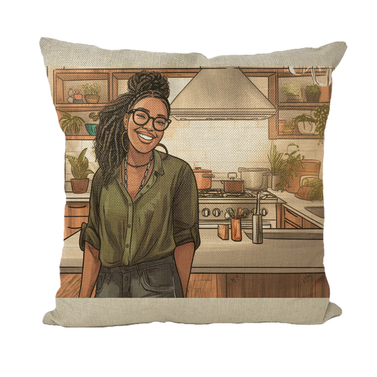 | Janell Melanin Magic | Throw Pillows