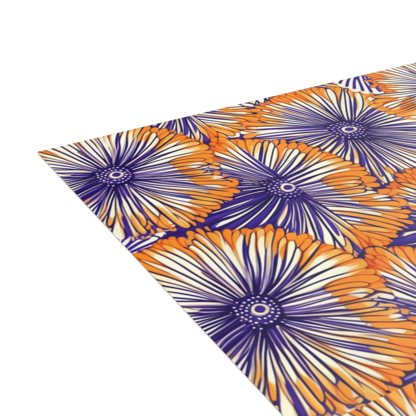 Aso Ebi Affair | Postcard Bundles (envelopes included) | African Wax Print | Orange and white|
