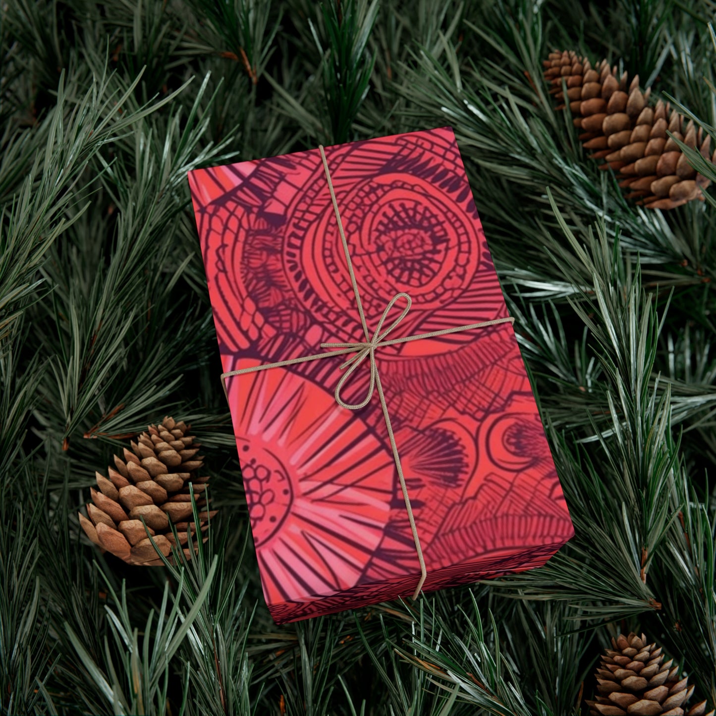 Amhara Ambiance| Gift Wrap Papers | African Wax print