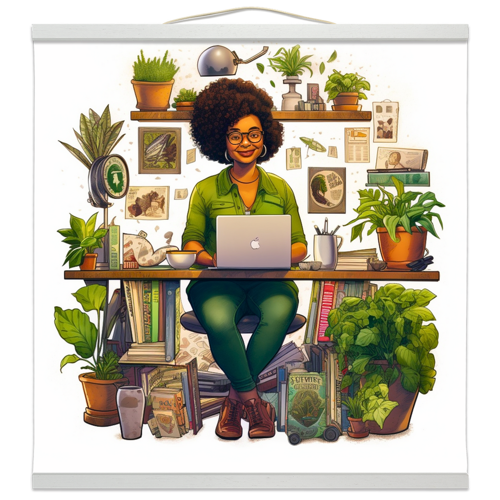Black In Tech | Kiana | Canvas |
