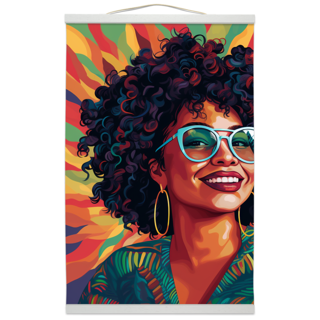 Black in Tech Collection | Ayanna | Hanging Canvas Prints |