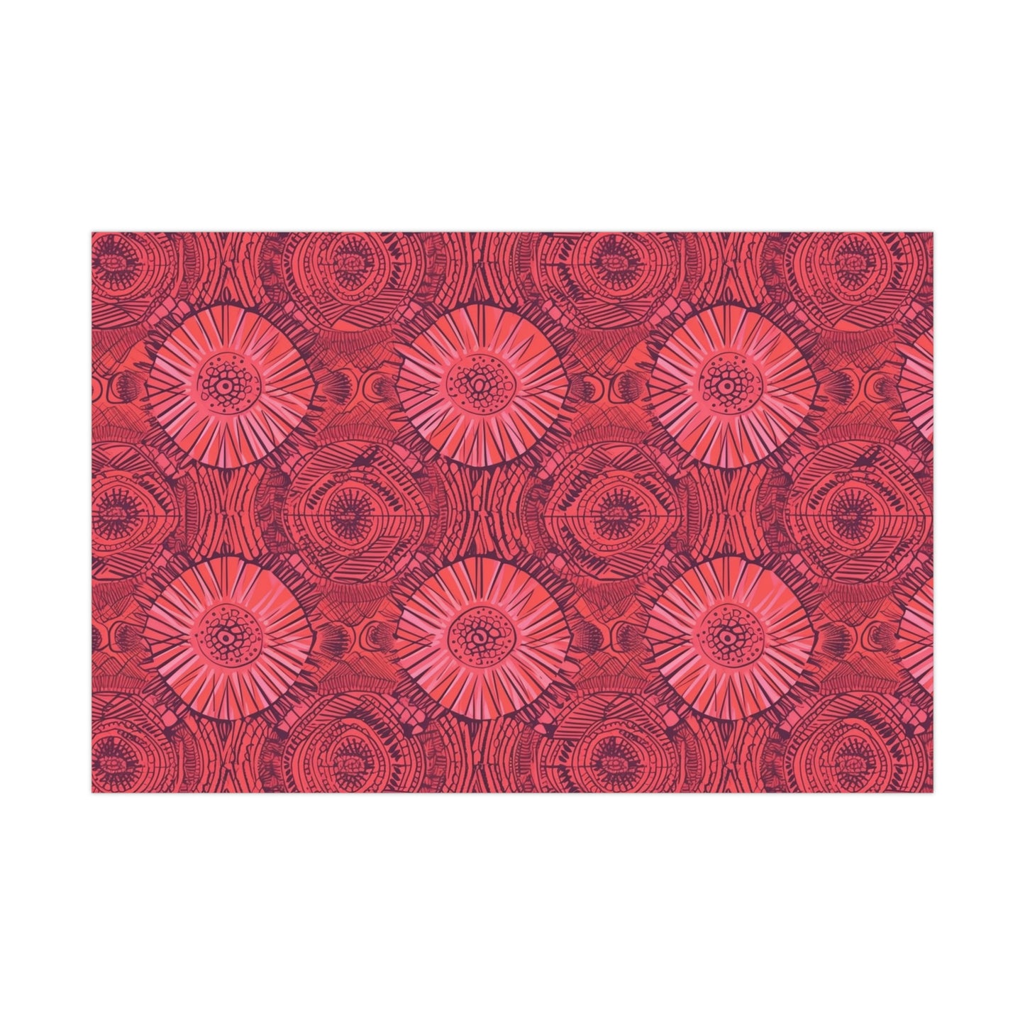 Amhara Ambiance| Gift Wrap Papers | African Wax print