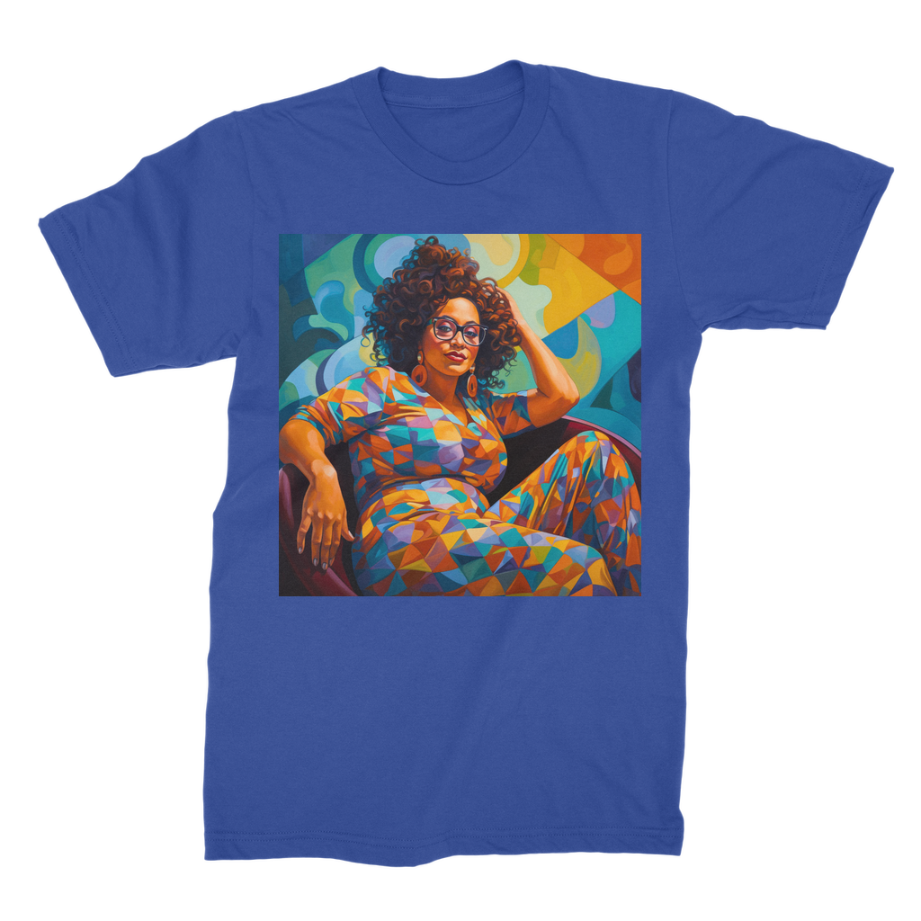 Black In Tech Collection | Maiya | Premium Jersey Adult T-Shirt