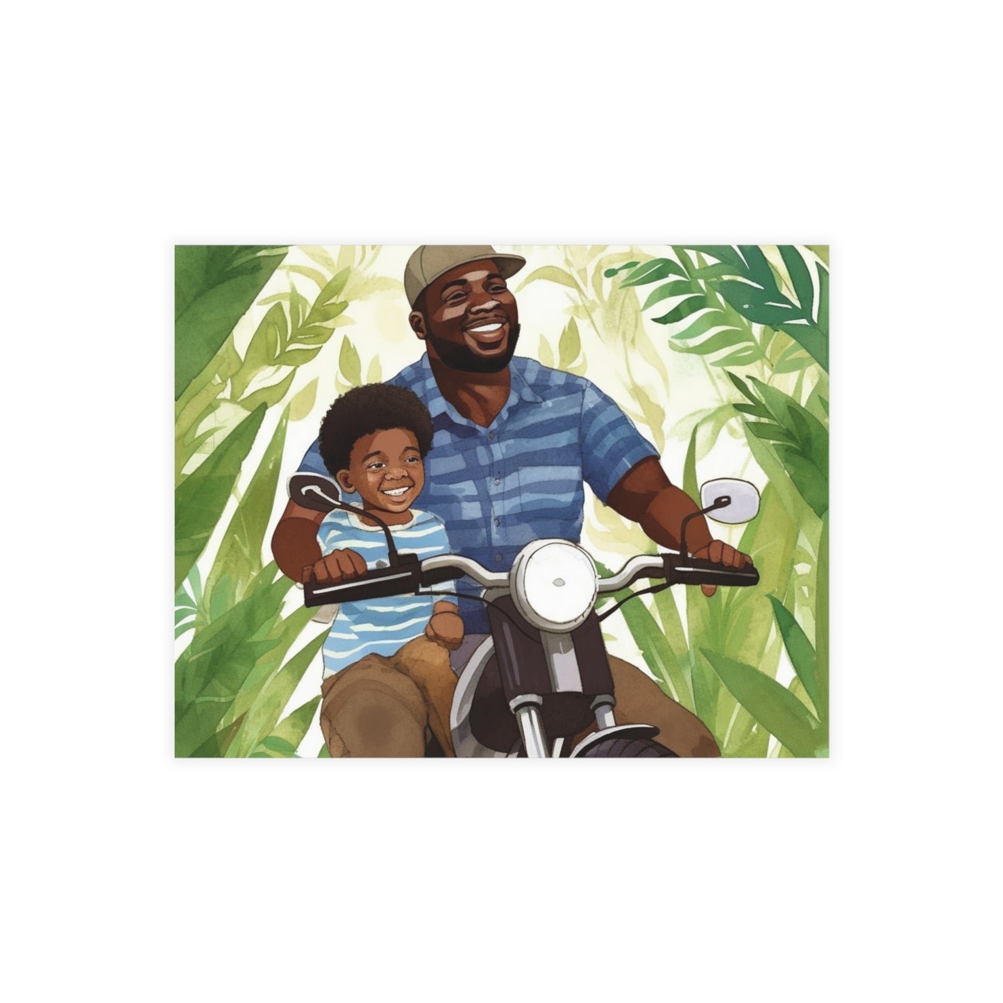 Black & Bold | Motorcycle Buddy | Postcard Bundles (envelopes included)