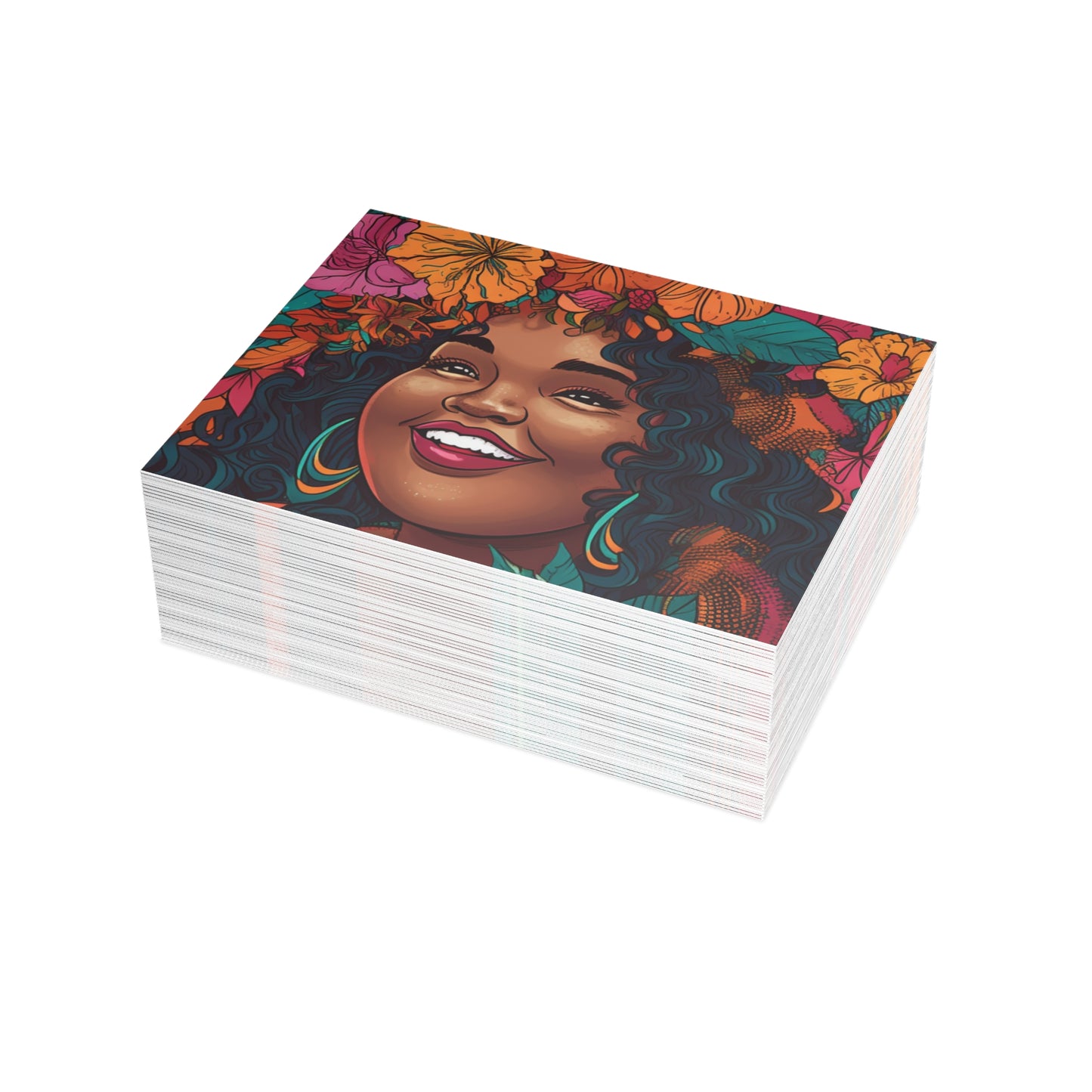 I Am Collection: "Beautiful" | Postcard Bundles | (envelopes included) | Self-Care | Affirmation Cards | 10, 30, or 50 Pieces|