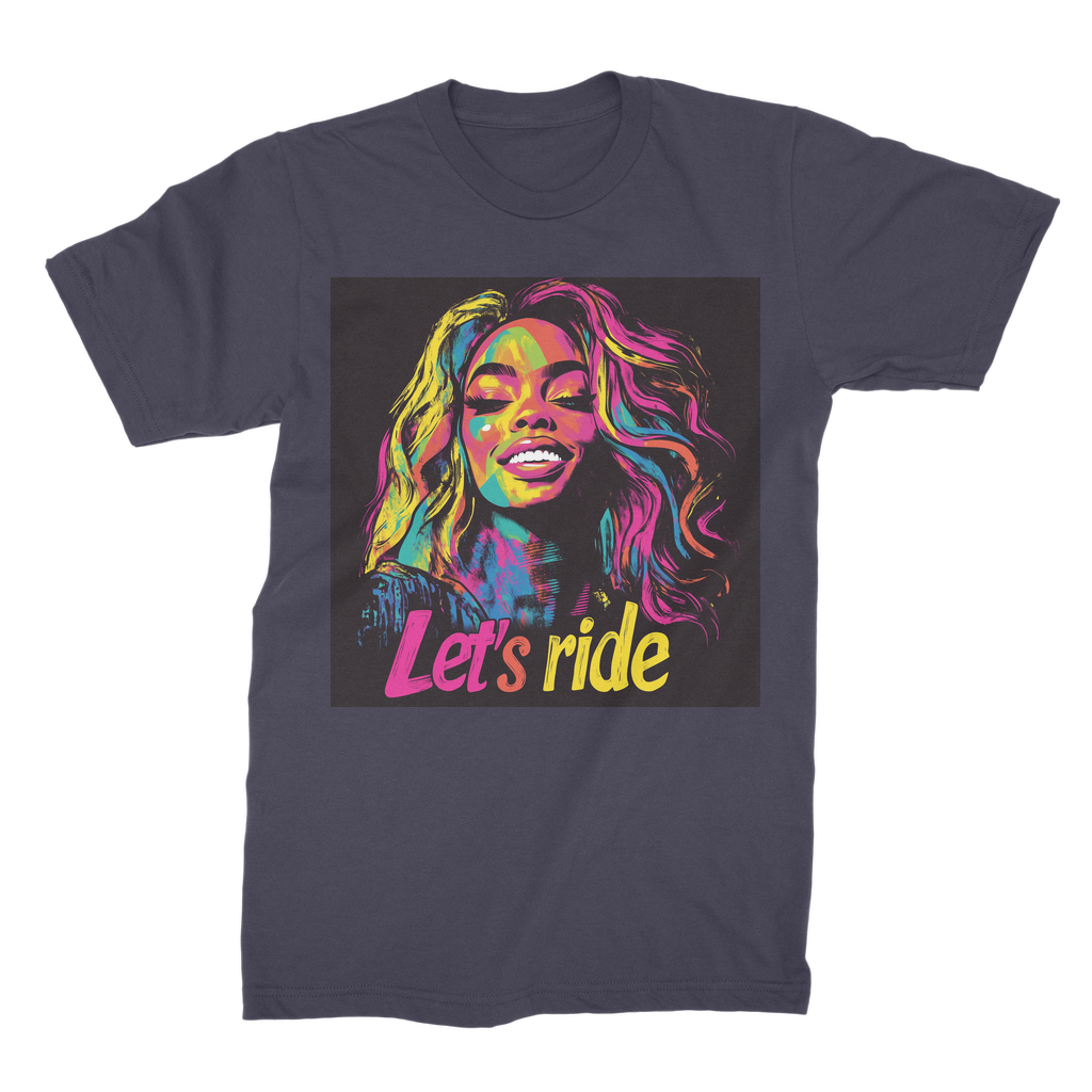 Bey Collection | Neon Bey - Lets Ride Premium Jersey Adult T-Shirt
