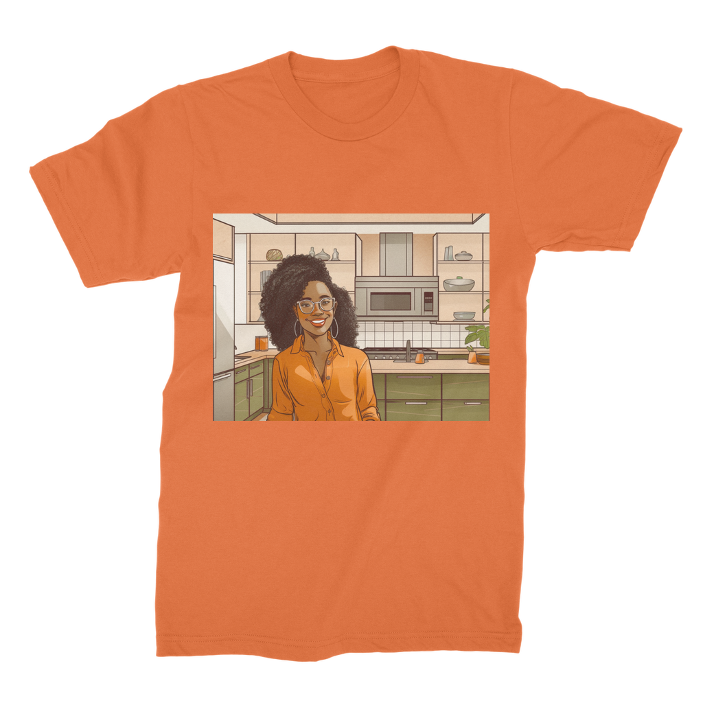 | Rose Melanin Magic | Premium Jersey Adult T-Shirt