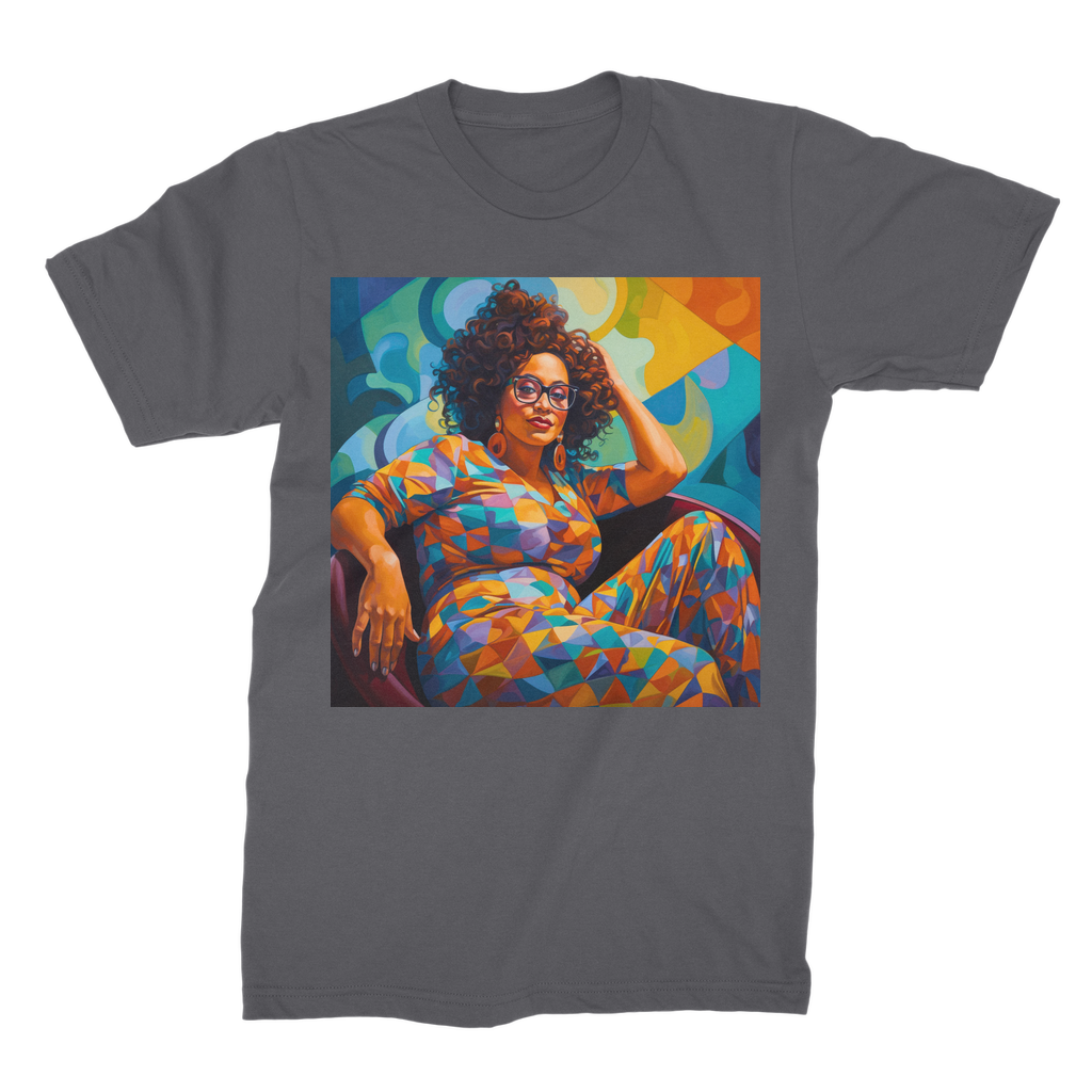 Black In Tech Collection | Maiya | Premium Jersey Adult T-Shirt