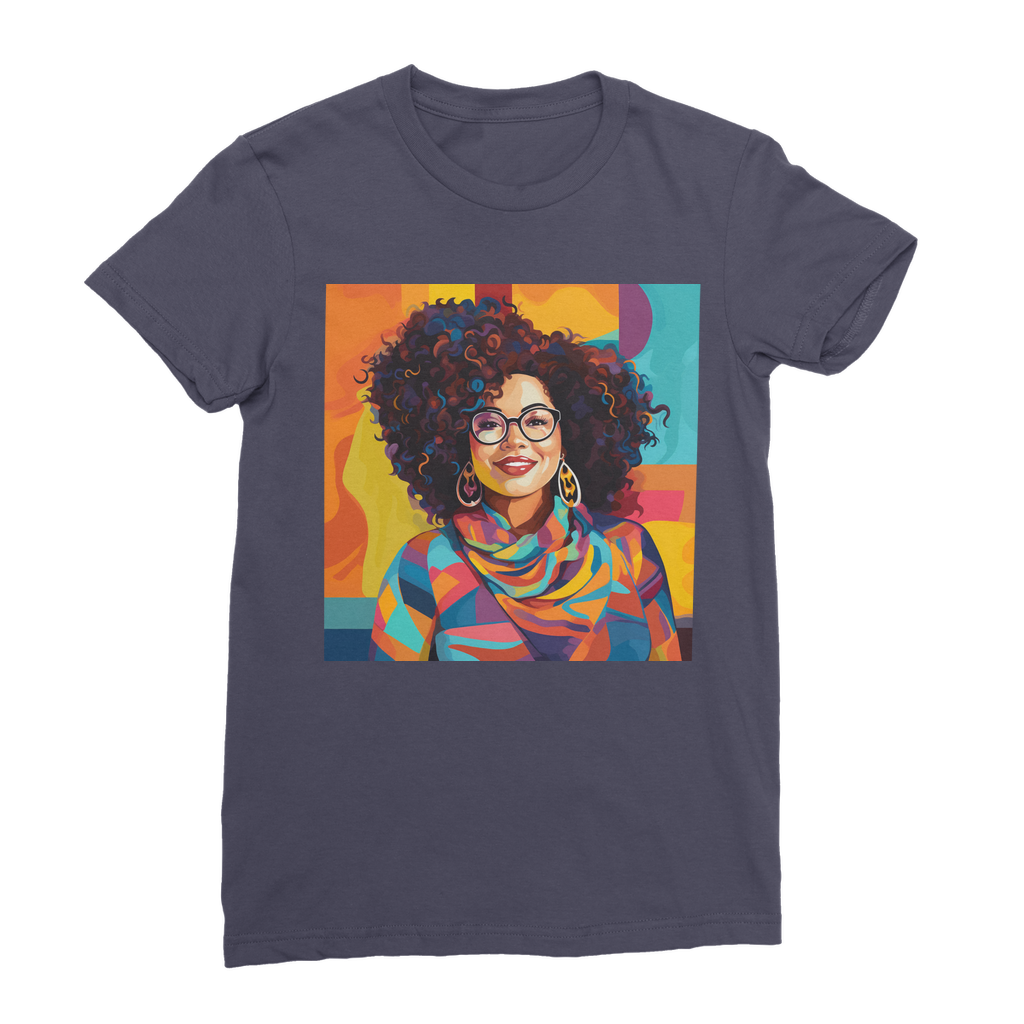 Black In Tech Collection| Maria| Premium Jersey Women's T-Shirt