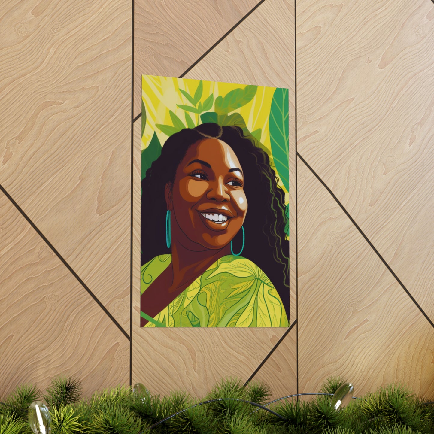 Lemons and Leaves| Camile Premium Matte Vertical Posters |