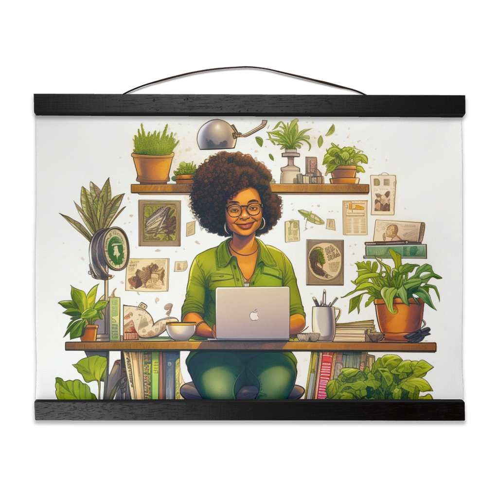 Black In Tech | Kiana | Canvas |