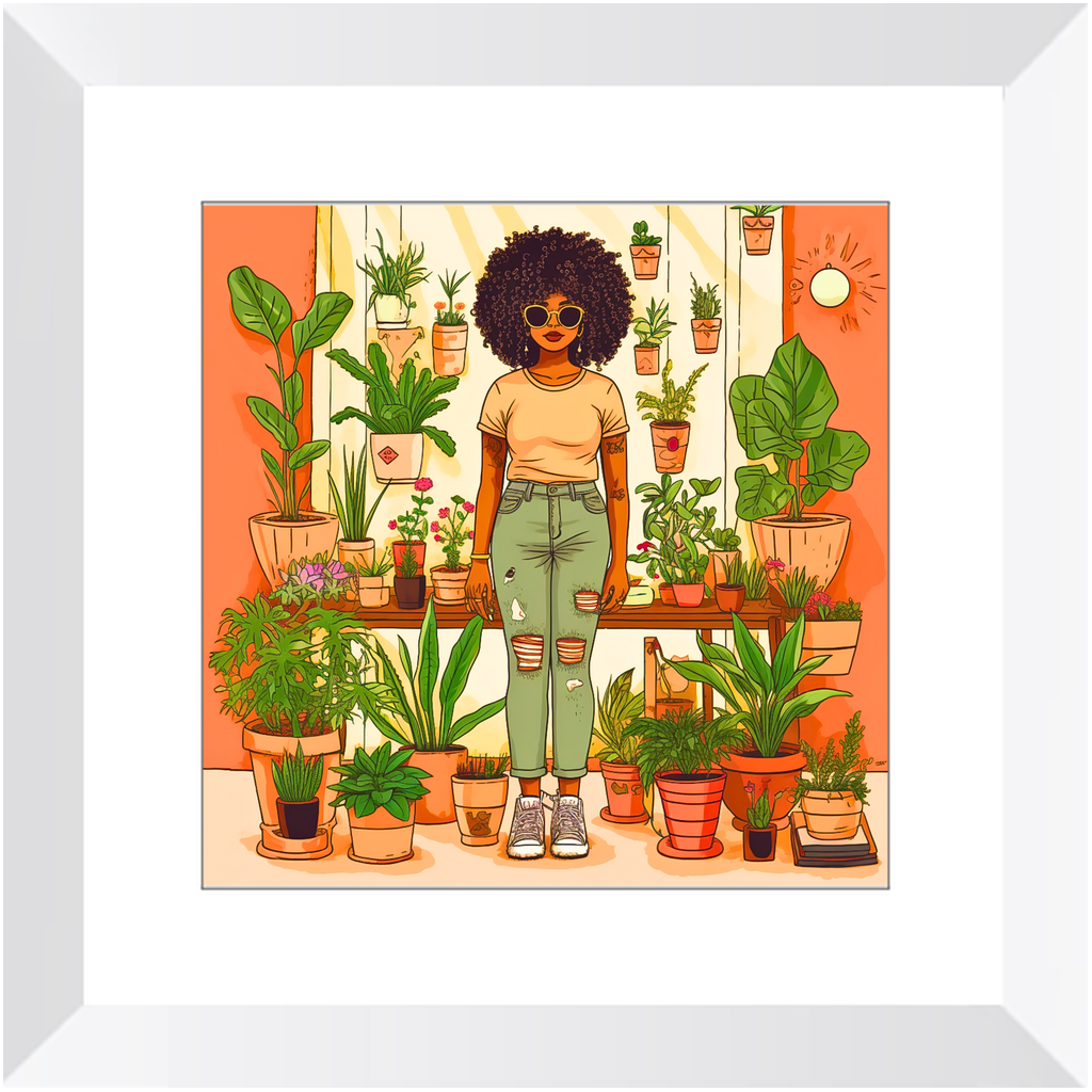 Plant Mom Collection | Peach Dream| Framed Prints|