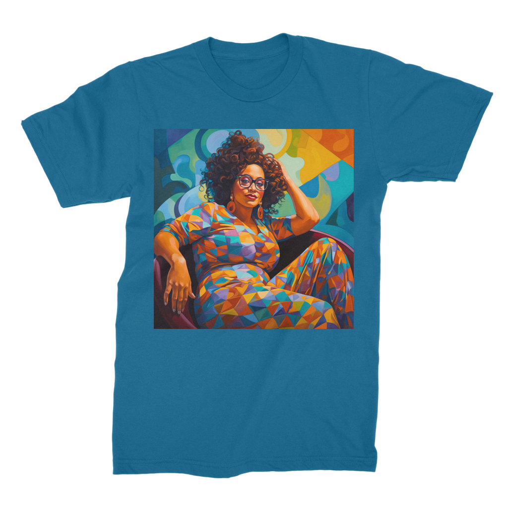 Black In Tech Collection | Maiya | Premium Jersey Adult T-Shirt