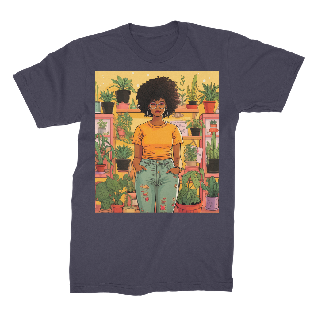 | Plant Mom Collection | Navia Sunlight | Premium Jersey Adult T-Shirt