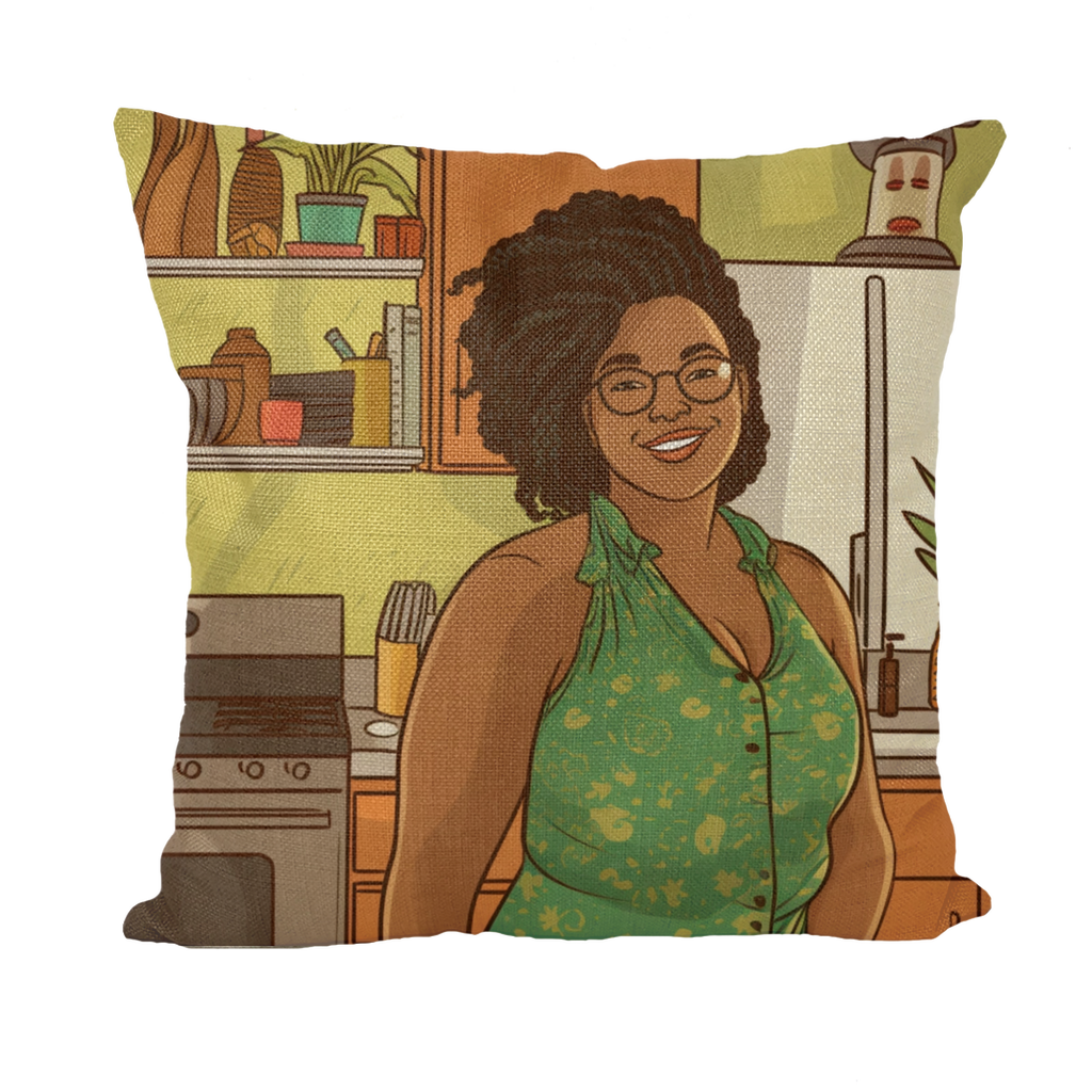 | Viv Melanin Magic| Throw Pillows