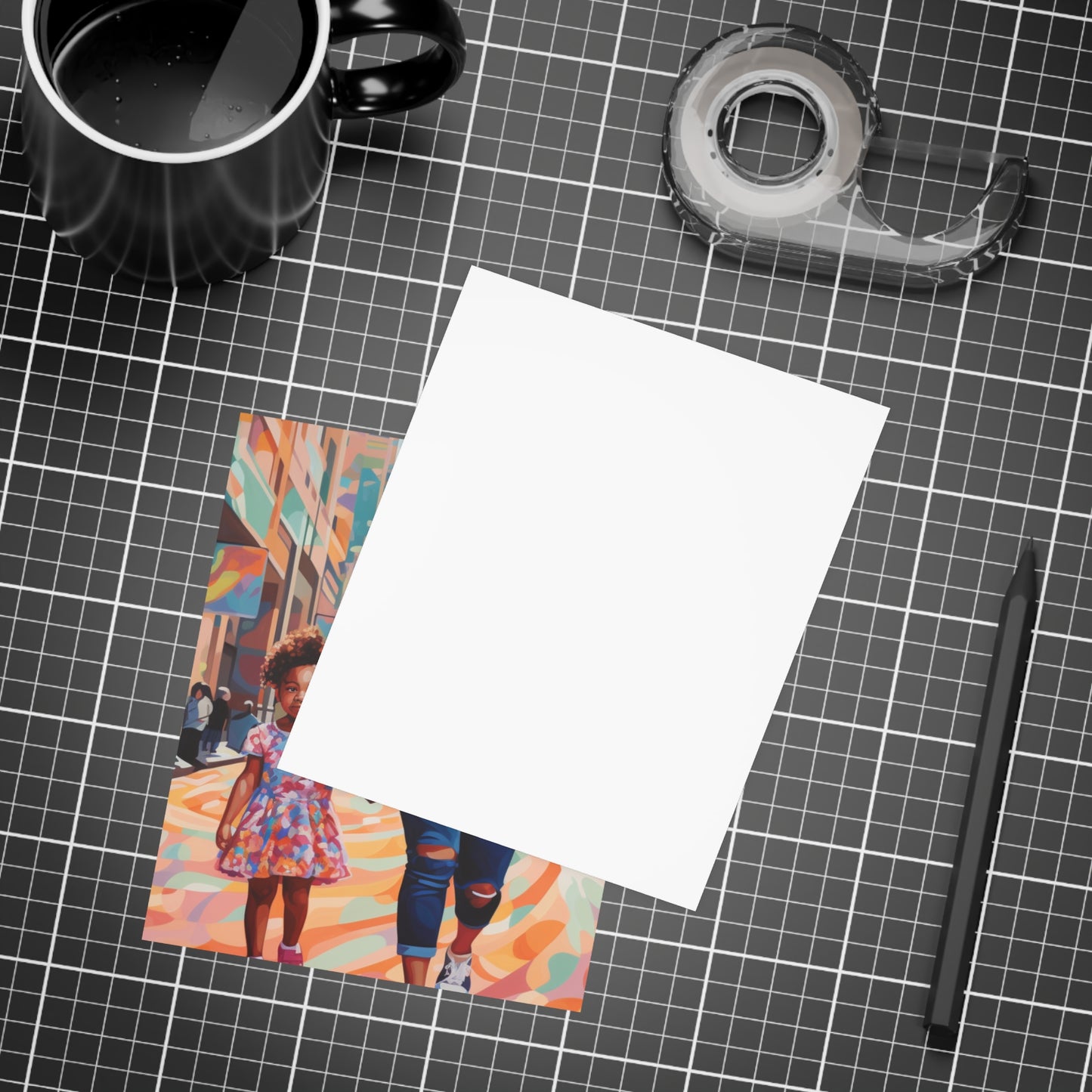 Black In Tech Collection | Mom and Me | Malia | Postcard Bundles (envelopes included) | Black Innovation |