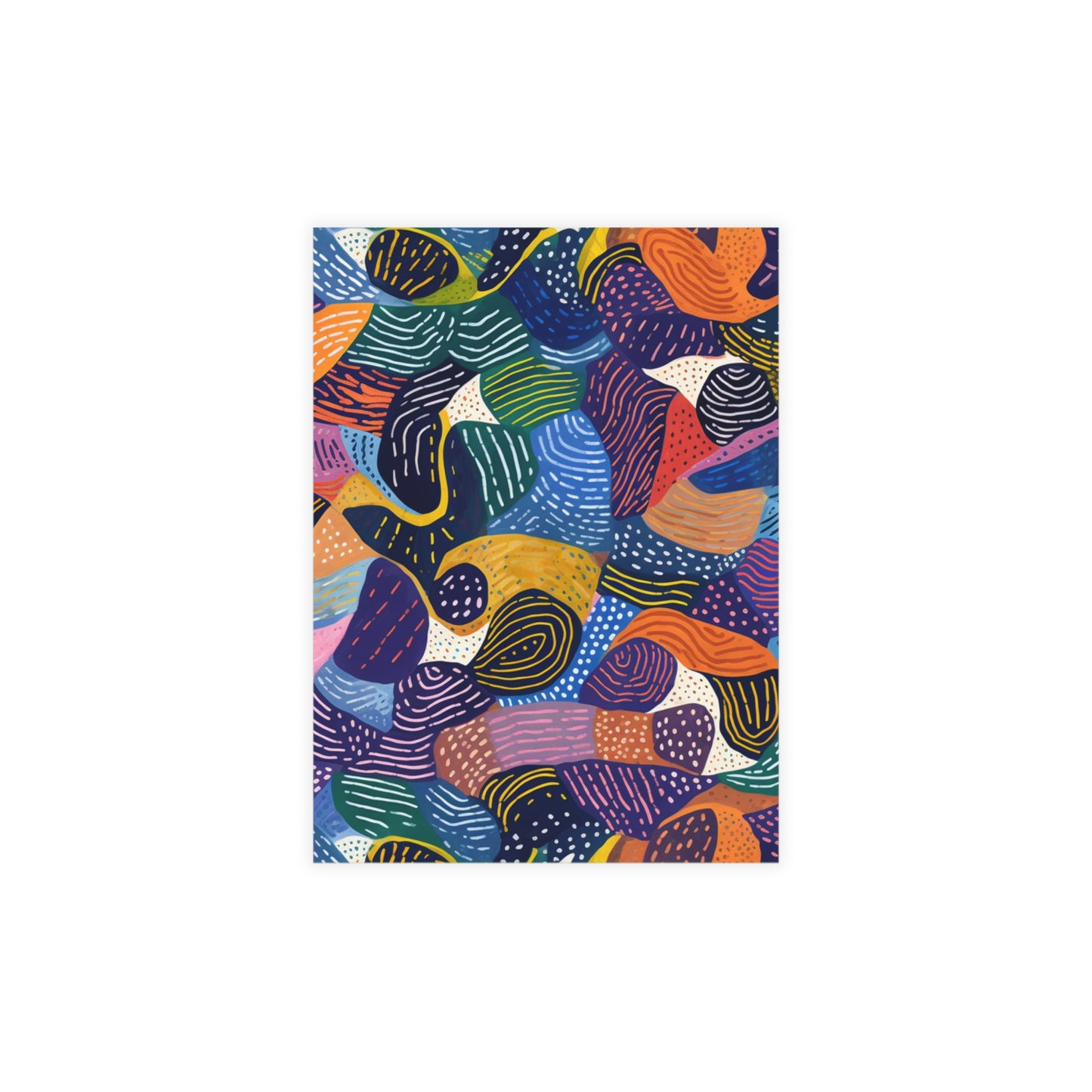 Kiki | Postcard Bundles (envelopes included) | African Wax Print |