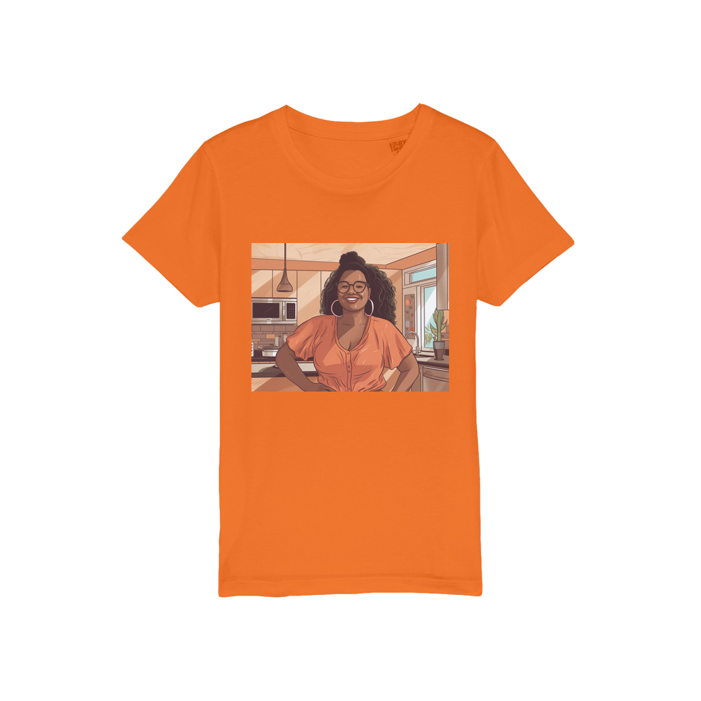 | Grace Melanin Magic | Organic Jersey Kids T-Shirt