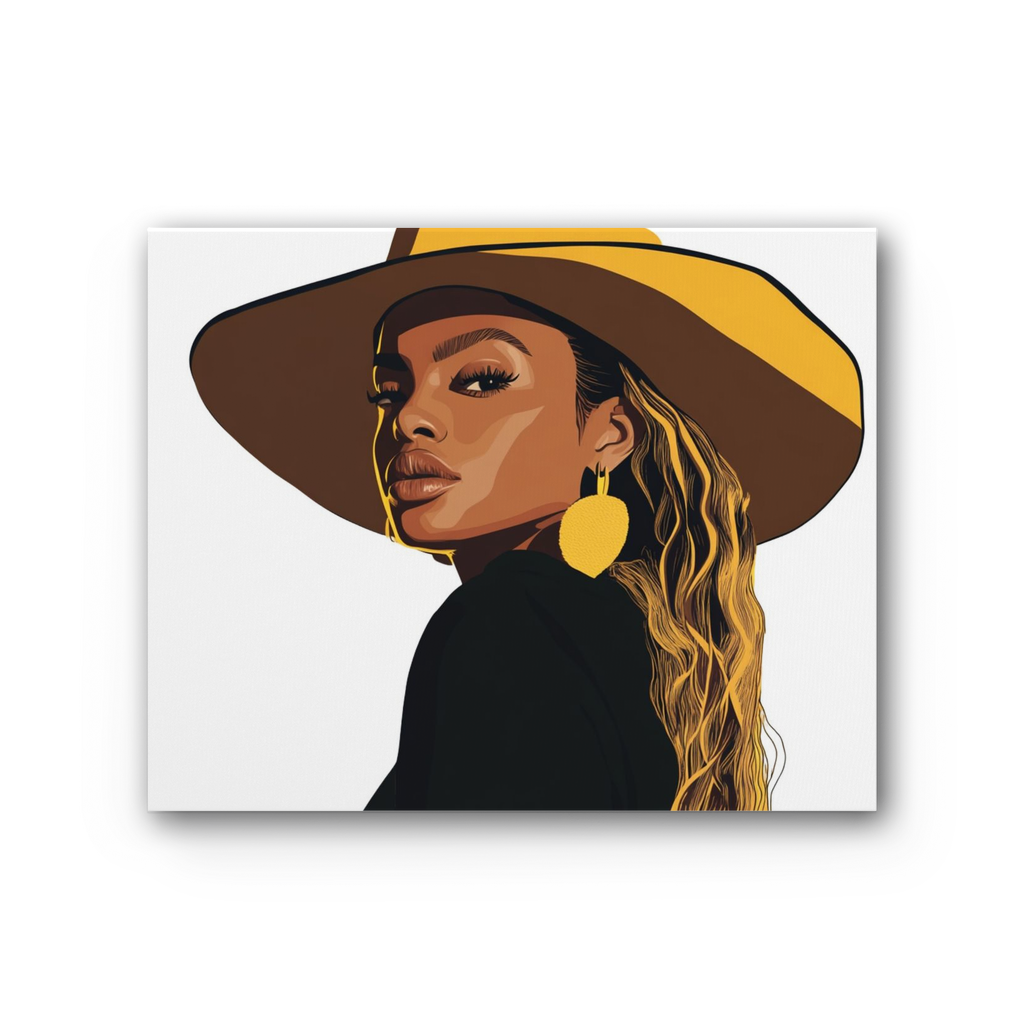Bey Collection| I'm a Diva| #Cowboycarter Premium Stretched Canvas