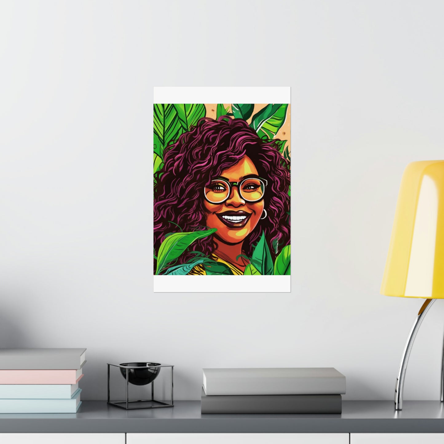 Lemon and Leaves| Jasmine Premium Matte Vertical Posters |