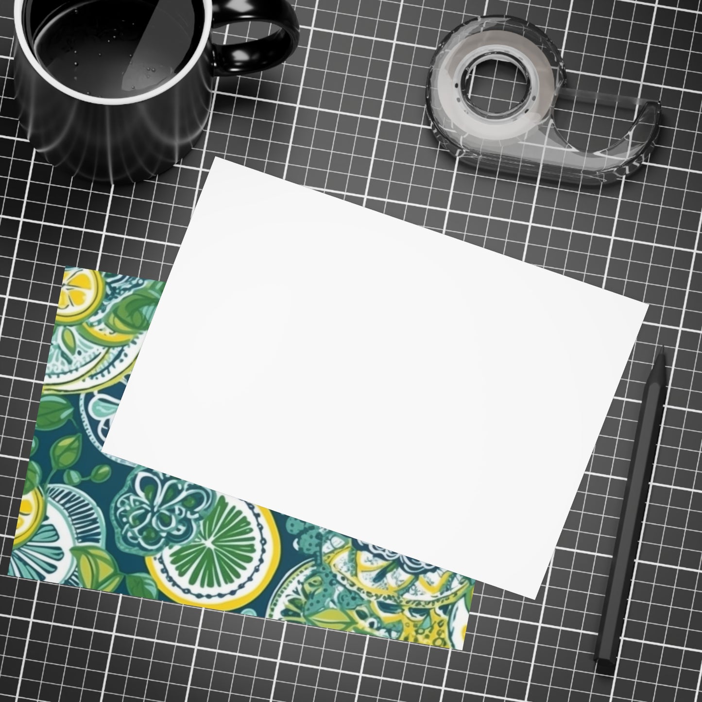| Lemons and Leaves | Lemonade Brunch Lace | Postcard Bundles | Envelopes Included |