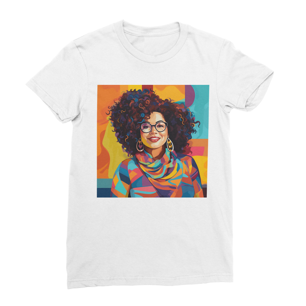 Black In Tech Collection| Maria| Premium Jersey Women's T-Shirt